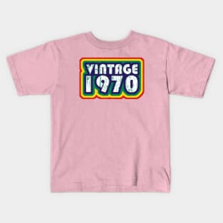 vintage 1970 Kids T-Shirt